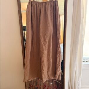 Boheme Linen Trouser - Tan